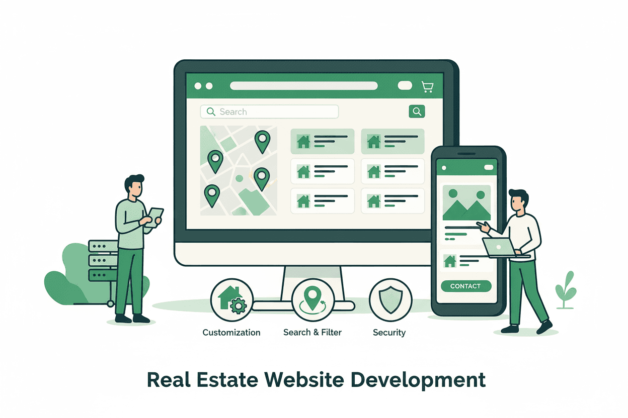 Real Estate Website Development